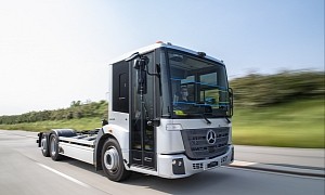 Mercedes-Benz Soon to Start Production of Another Electric Truck, the eEconic