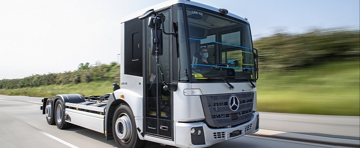 The eEconic is an electric truck meant to become a refuse collection vehicle