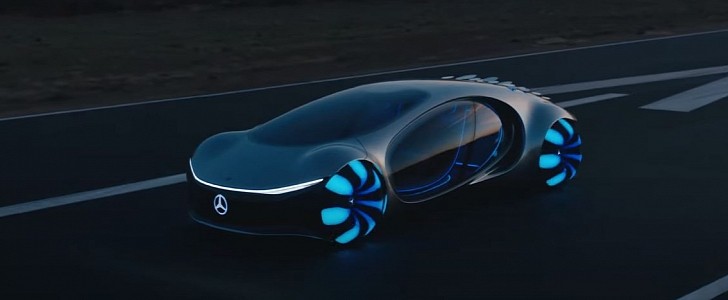 Mercedes-Benz Takes the Vision AVTR on a Road Test: Welcome to the Future - autoevolution