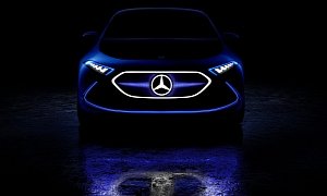 Mercedes-Benz Teases EQ A Concept, Electric Hatchback Coming to Frankfurt