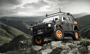 Mercedes-Benz Unveils Armored G-Wagon LAPV 6.X Concept