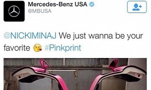 Mercedes-Benz USA Loves Nicki Minaj and She Loves Them Back