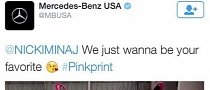 Mercedes-Benz USA Loves Nicki Minaj and She Loves Them Back