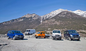 Mercedes-Benz Vans Range Available with All-Wheel-Drive