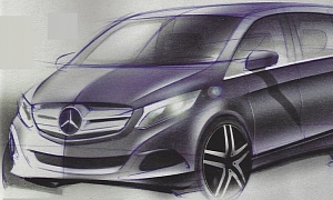 Mercedes-Benz Viano Successor Design Sketches Leaked