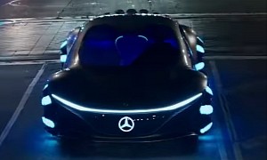Mercedes-Benz Vision ATVR Hits the Streets of L.A. for Avatar 2 World Premiere