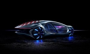 Mercedes-Benz Vision AVTR at CES 2020 Was Inspired By James Cameron's Avatar