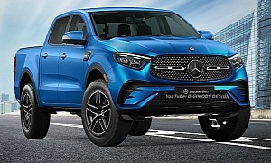 Mercedes-Benz X-Class Luxury Pickup Truck Gets Second Chance, Albeit Only Digitally