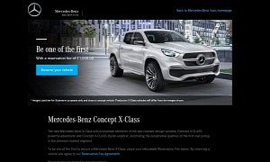 Mercedes-Benz X-Class Reservations Are Go, Reservation Fee Set At GBP 1,000