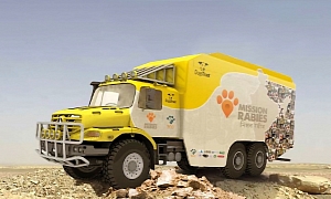 Mercedes-Benz Zetros 2733 A (6x6) to be Used for Rabies Control in India