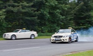 Mercedes C 63 AMG with 660 HP Is The Fastest Taxi in Germany
