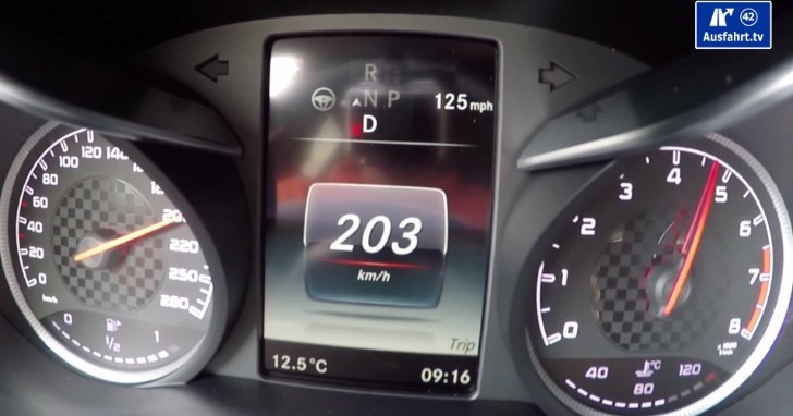 Mercedes C450 AMG Acceleration Test: Why You Don't Need the C63 - Video