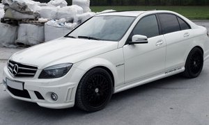 Mercedes C63 AMG Boosted by mcchip dkr