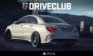 Mercedes CLA 45 AMG Shown in PlayStation 4 Game Driveclub