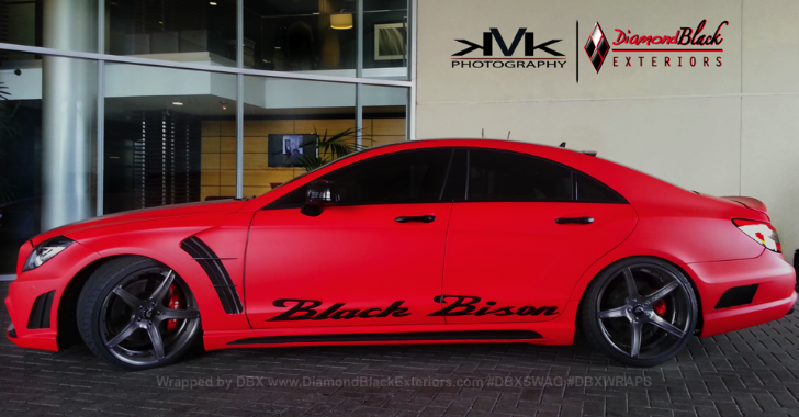 Mercedes CLS Wrapped by DBX