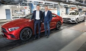 Mercedes CLS Production Start Signals The Beginning of a Third Generation