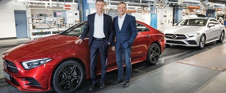 Mercedes CLS Production Start Signals The Start of a Third Generation
