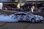 Mercedes CLS63 AMG Shooting Brake Does Insane Burnout
