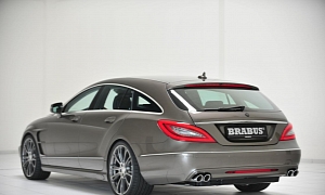 Mercedes CLS Shooting Brake Tuned by Brabus