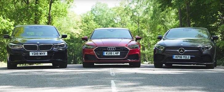 Mercedes CLS Takes on Audi A7 Sportback and BMW 6 Series Gran Turismo