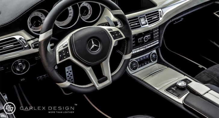 Mercedes CLS White Pearl by Carlex Design