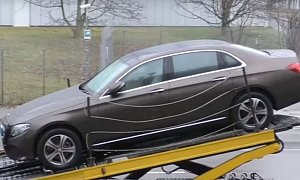 Mercedes E-Class Long Wheelbase Spotted in Germany as Right-Hand Drive Tester