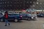 Mercedes E-Class T-Bones VW Passat in Russian Crash