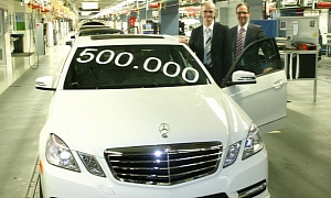 Mercedes E-Class Sedan (W212): 500,000th Unit Produced