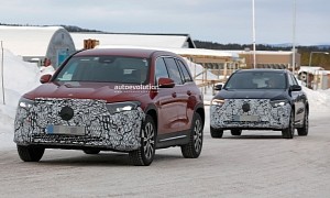 Mercedes EQB Facelift Spied Together With EQA, Don't Expect Big Changes