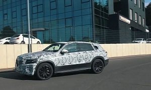 Mercedes EQC Spied Testing at the Nurburgring, Looks Like a Tesla Killer