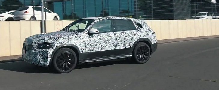 Mercedes EQC Spied Testing at the Nurburgring, Looks Like a Tesla Crusher
