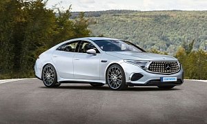 Mercedes EQS Rendered as the CLS Coupe of EVs