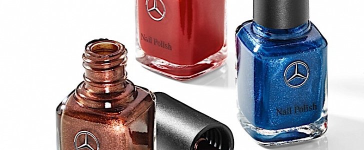 Mercedes-Benz nail polish