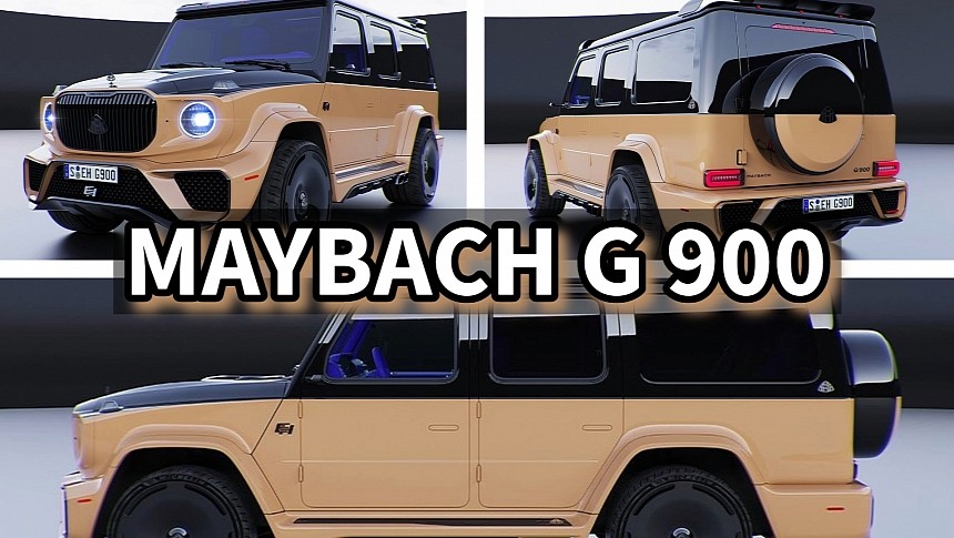 Mercedes-Maybach G 900 - Rendering