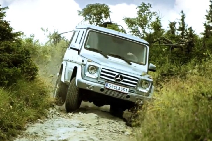 Mercedes G-Class Goes Offroading