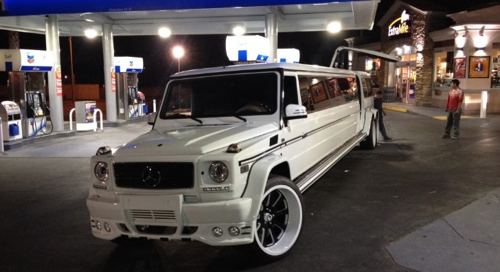 Mercedes G-Class limo