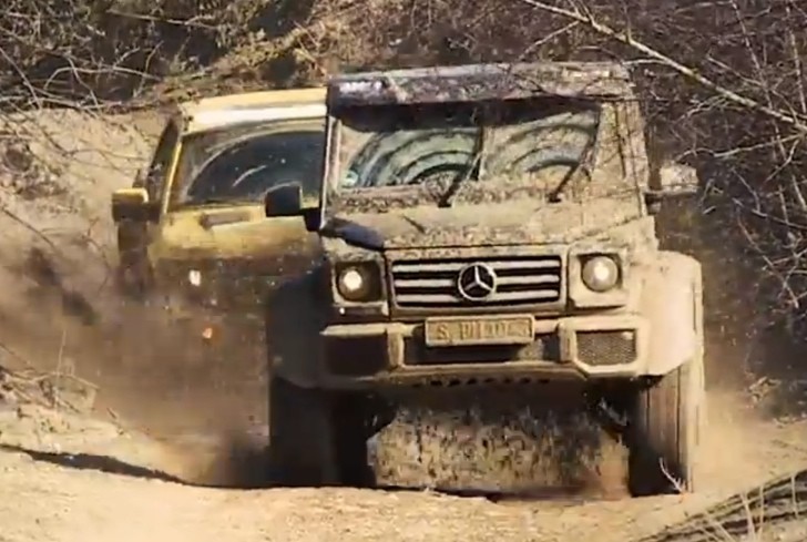 Mercedes G500 4x4 Takes on Hennessey Velociraptor in Top Gear Shootout
