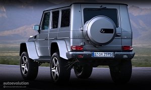 Mercedes G63 AMG: 4x4 Version of G63 AMG 6x6 Rendered Ahead of 2015 Debut
