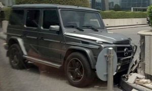 Mercedes G65 AMG Crashed by Valet with No Driving License