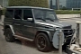 Mercedes G65 AMG Crashed by Valet with No Driving License