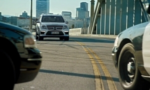 Mercedes GL Turns Car Chase into Road Trip in New Ad