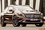 Mercedes GLA 3-Door Rendered for No Good Reason