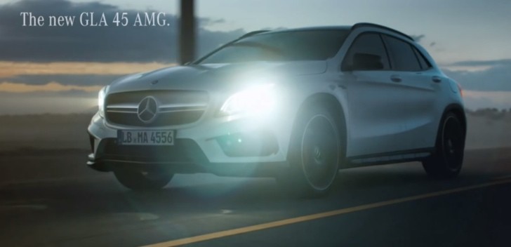 Mercedes GLA 45 AMG Commercial: Freedom Is Catching