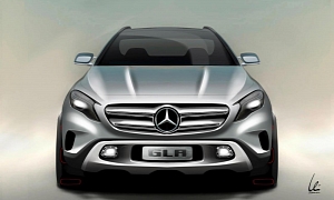Mercedes GLA Concept Revealed Ahead of Shanghai Debut