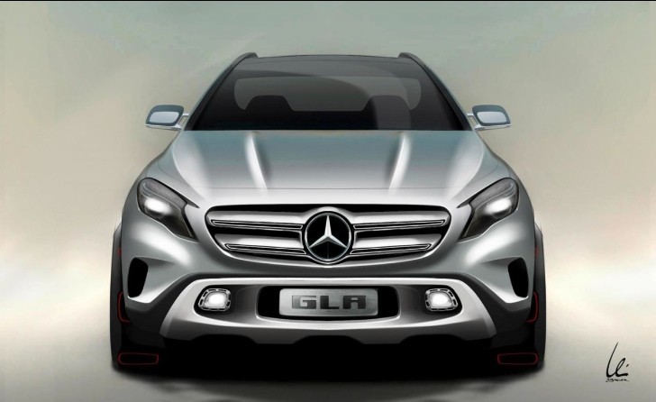 Mercedes-Benz GLA sketch