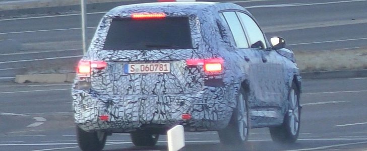 Mercedes GLB-Class Shows Taillights in Germany