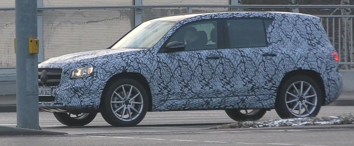 Mercedes GLB-Class Spied While Testing, Looks Big Enough