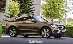 Mercedes GLC 3-Door Short Wheelbase Coupe Rendered: Cool, but Pointless