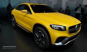 Mercedes GLC Coupe Debuts in Shanghai with BMW X4 Rivalling Sexiness