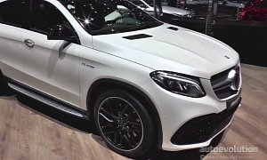 Mercedes GLE Coupe Makes European Debut in Geneva, Pricing Announced